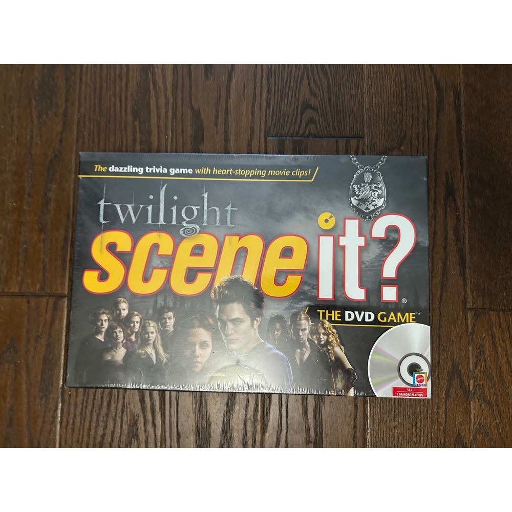 Twilight Scene It? The DVD Game Mattel Trivia Board Game New Sealed T2367